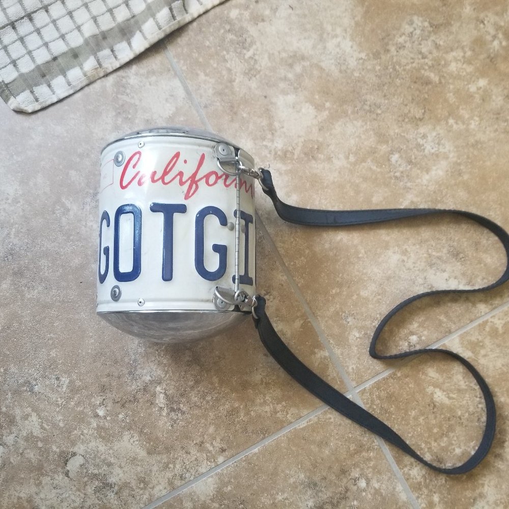 License Plat Purse